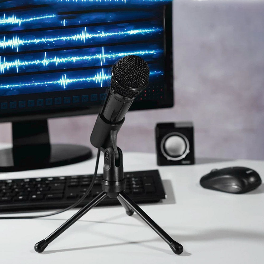 Microfone c/ Tripé Hama MIC-P35 Allround