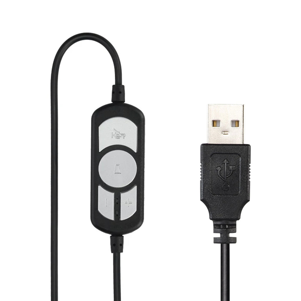 Headset Hama HS-USB300 USB-A Preto