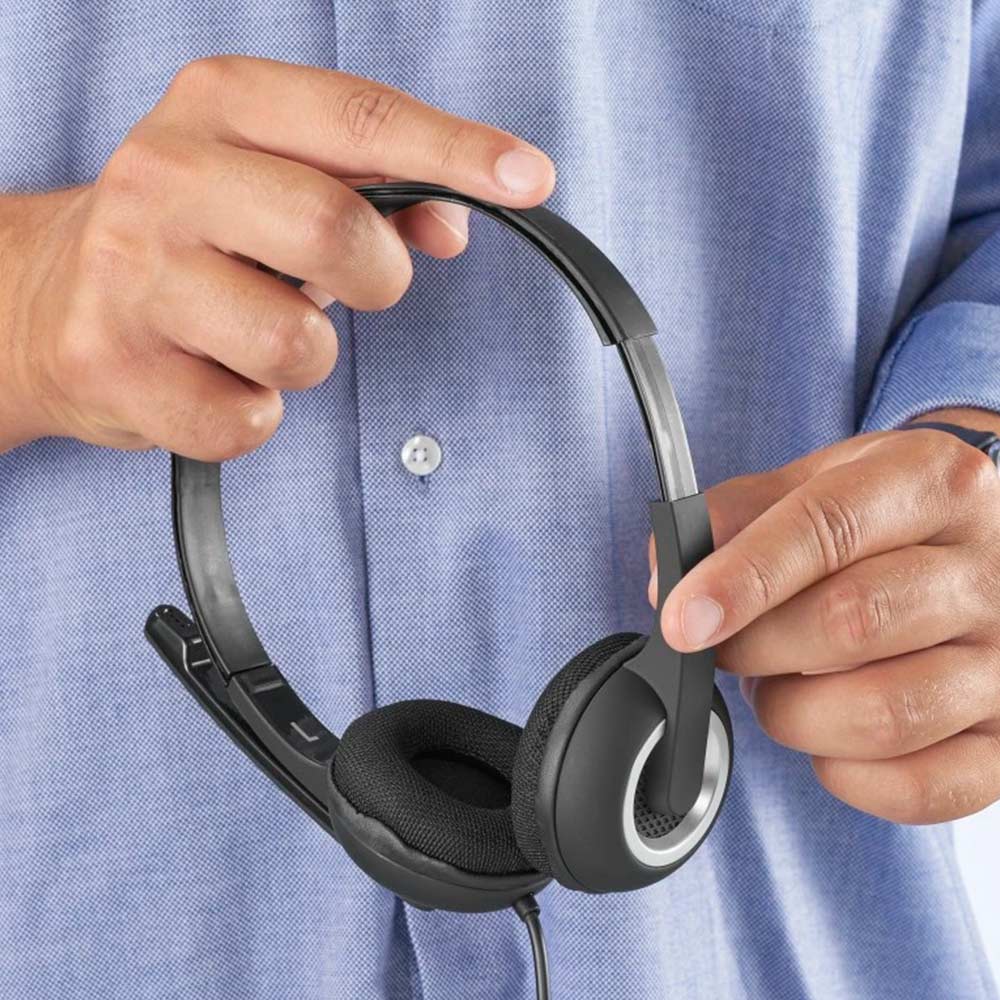 Headset Hama HS-P150 V2 Preto