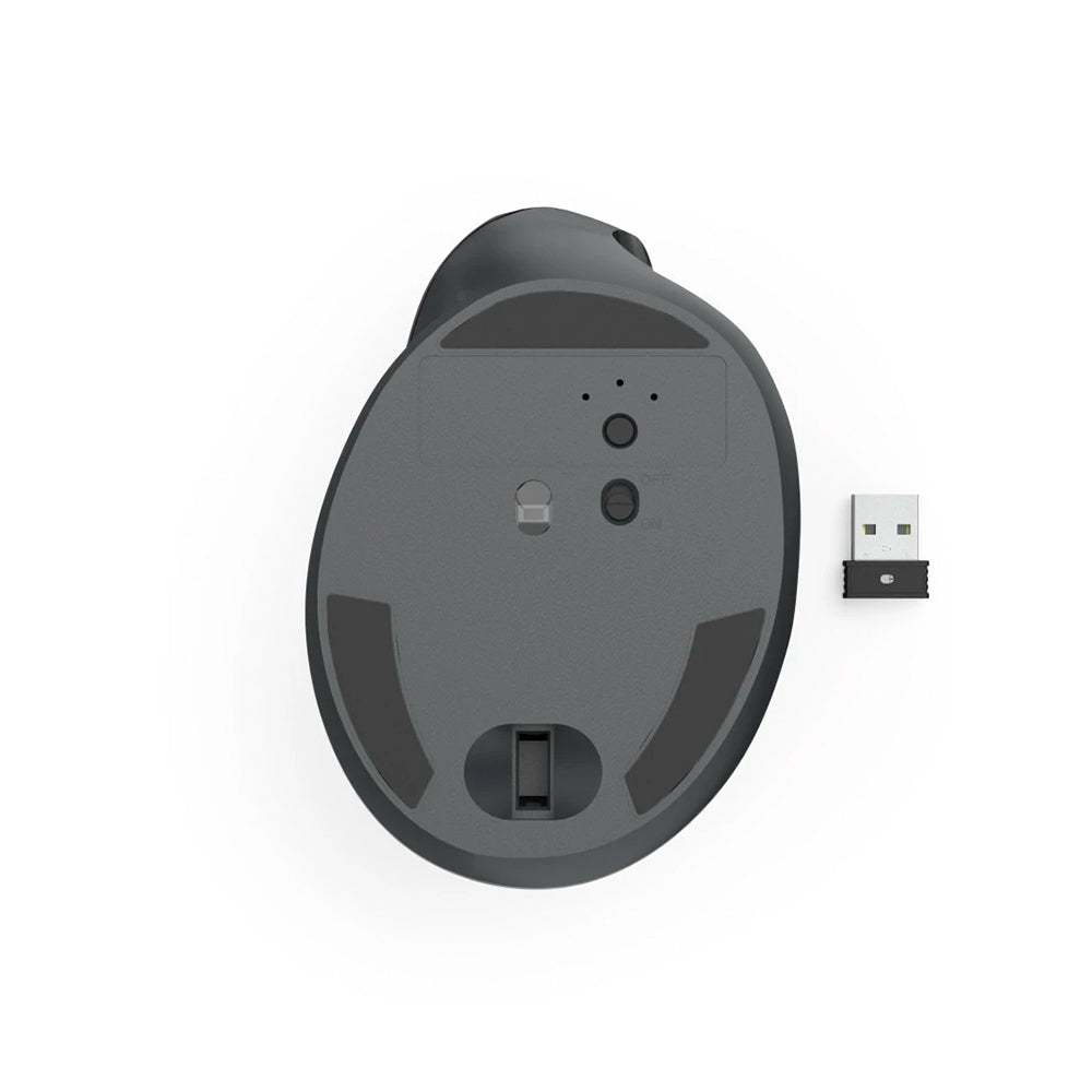 Rato Wireless Ergonómico EWM-500R Preto