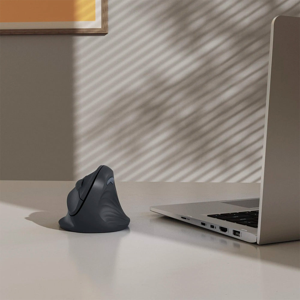 Rato Wireless Ergonómico EWM-500R Preto