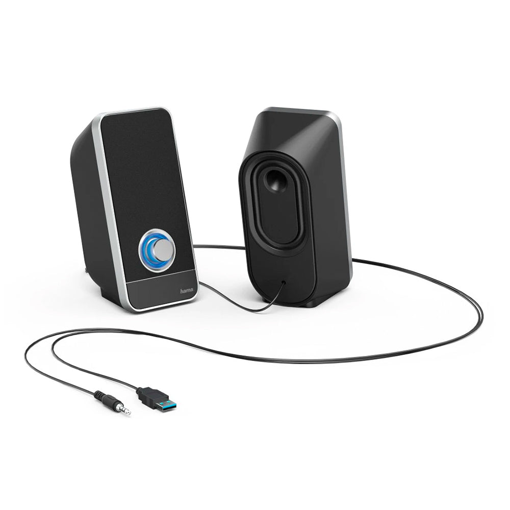 Colunas Speaker Set para PC Sonic LS-206 Preto
