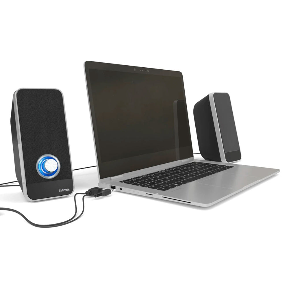 Colunas Speaker Set para PC Sonic LS-206 Preto