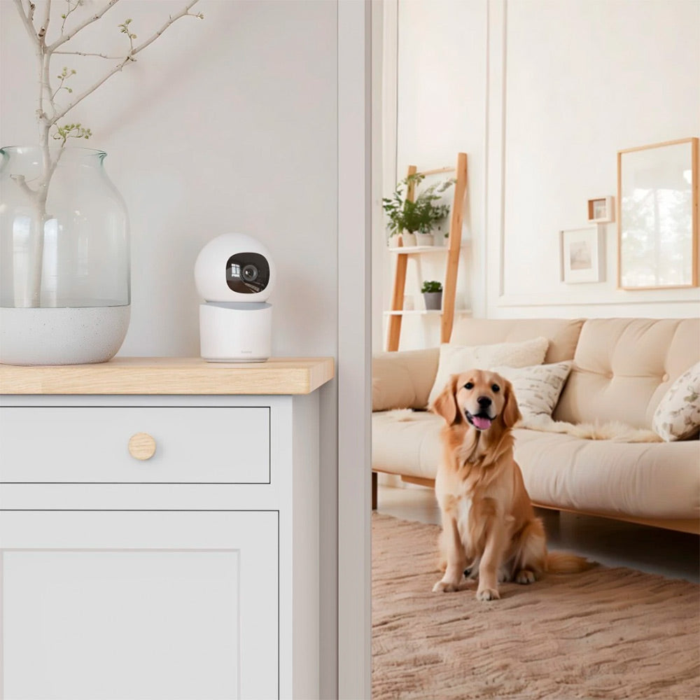 Câmara de Vigilância Wi-Fi Full HD Branco