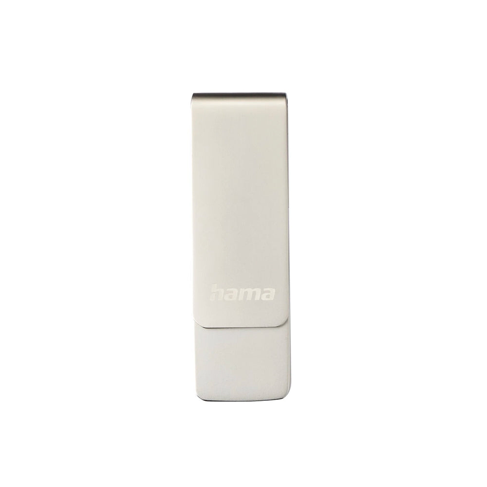 Pen Drive 64GB USB-A 3.0 Hama Rotate Pro Prata