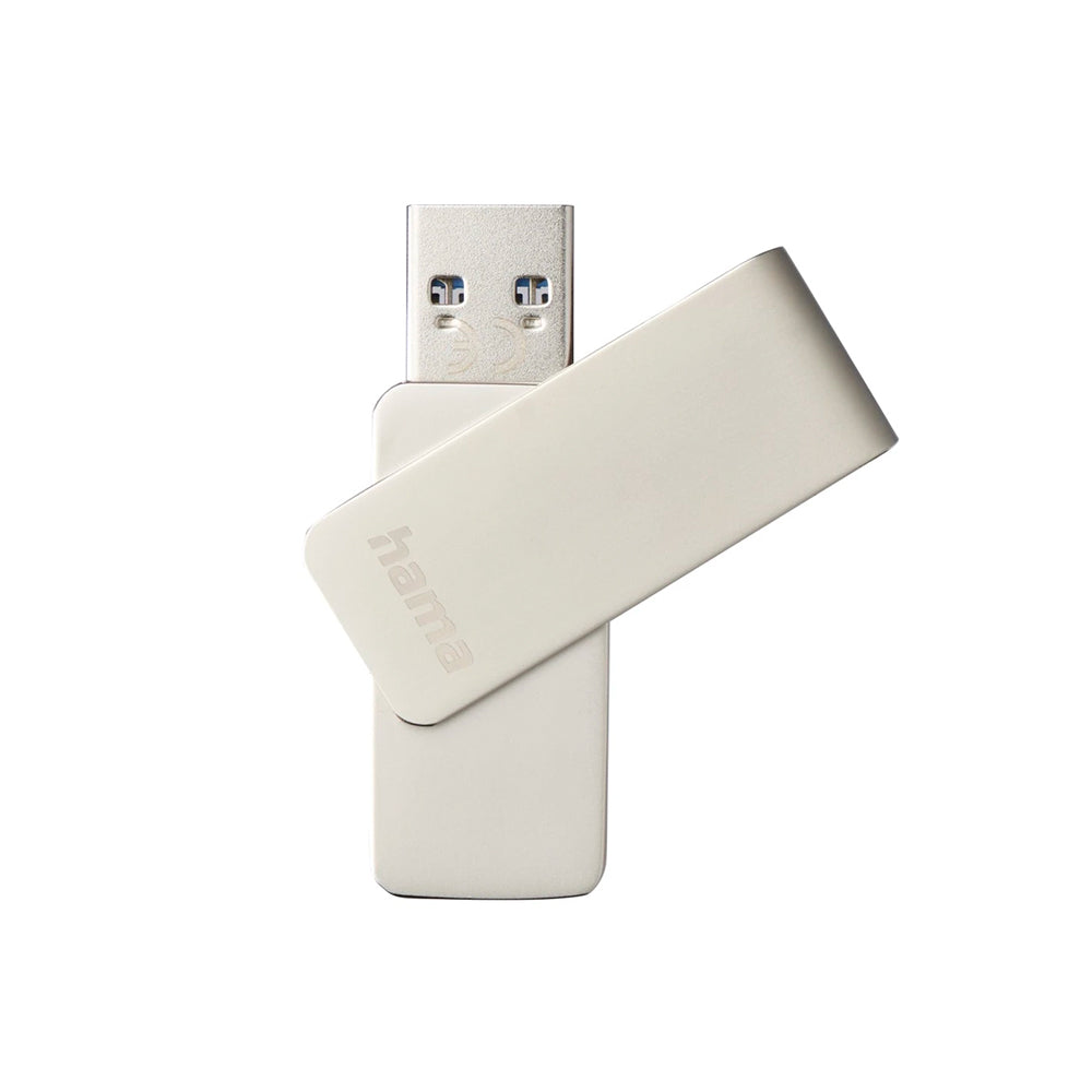 Pen Drive 128GB USB-A 3.0 Hama Rotate Pro Prata