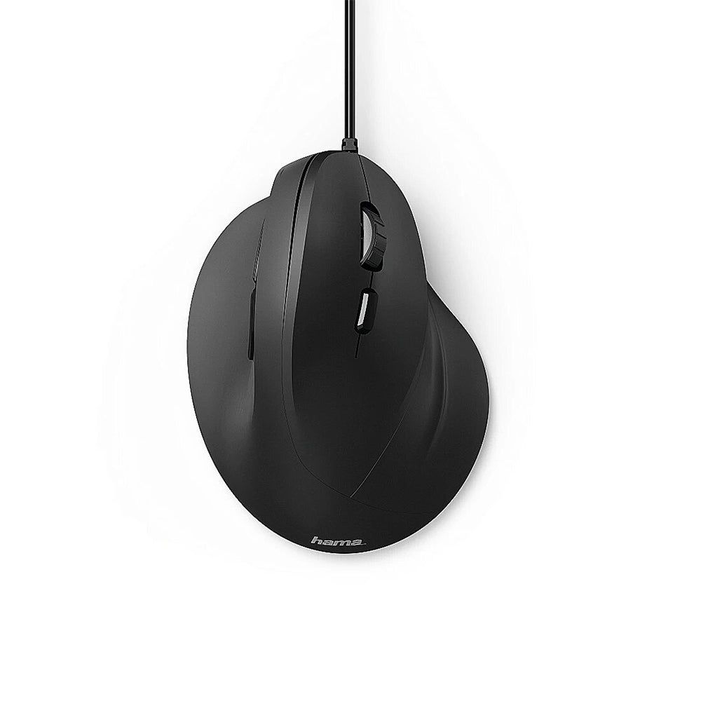 Rato com Fio Ergonómico Vertical EMC-500 Preto
