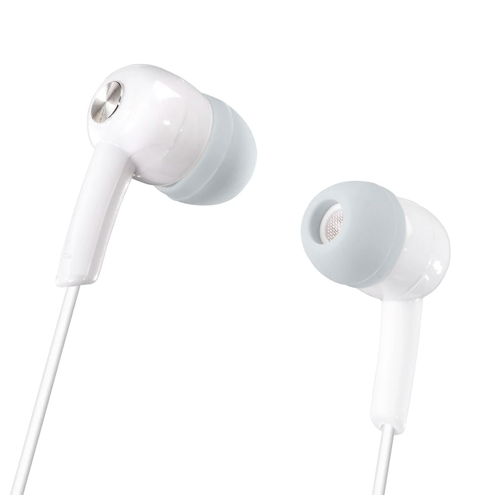 Auriculares In-Ear Jack 3.5mm Gloss Branco