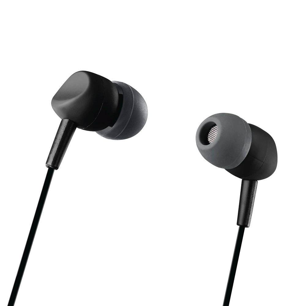 Auriculares In-Ear Jack 3.5mm Kooky Preto