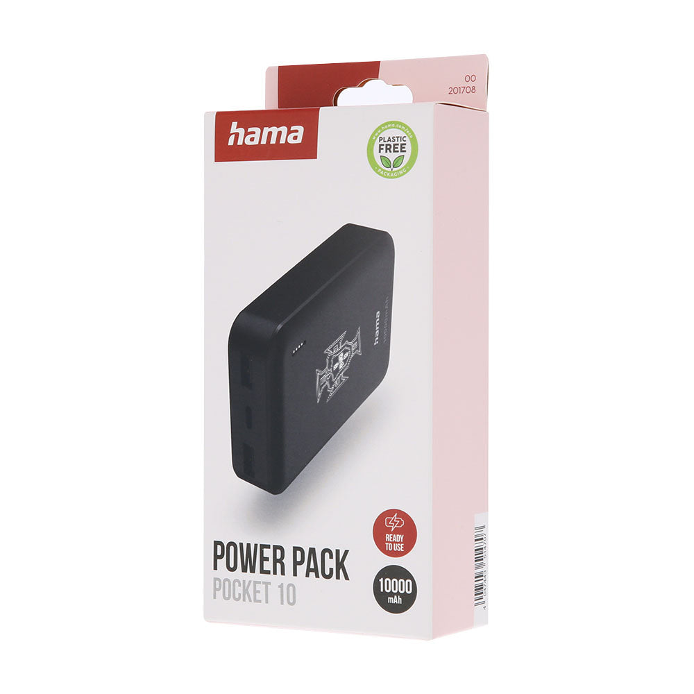 Powerbank 10000mAh PowerPack Pocket 10 FPF Cinza