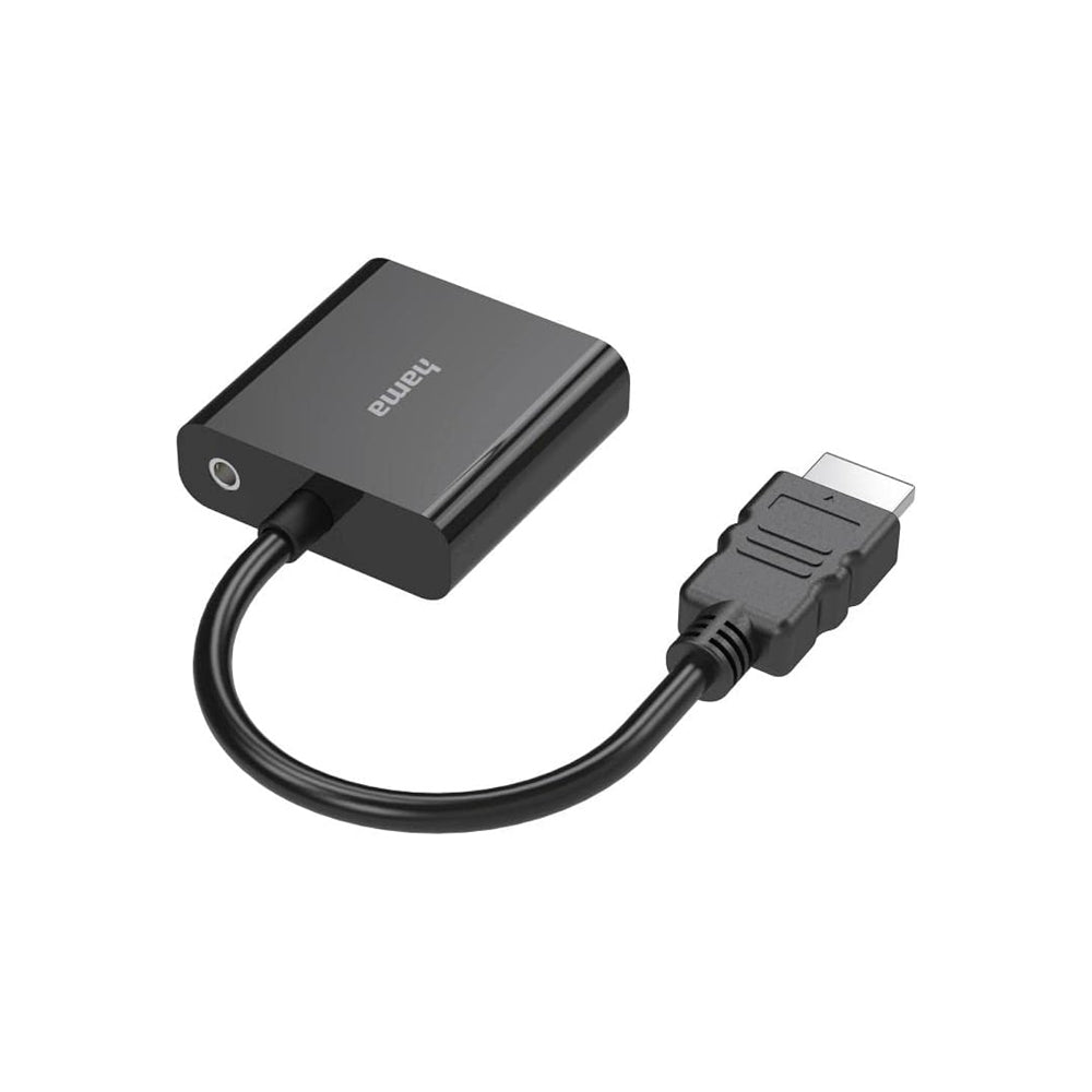 Adaptador HDMI Macho / VGA Fêmea FullHD 1080p 15cm