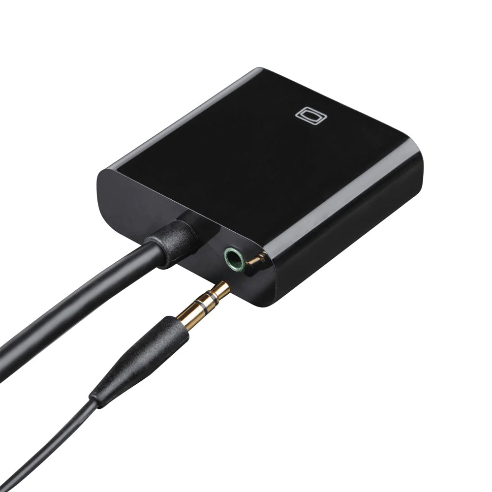 Adaptador HDMI Macho / VGA Fêmea FullHD 1080p 15cm