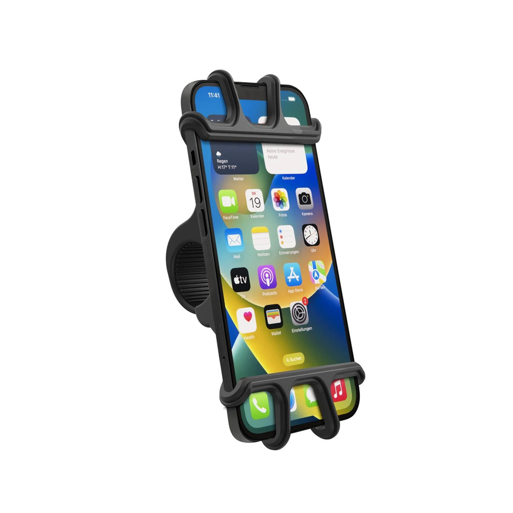 Suporte Smartphone Universal Bicicleta Flexible Preto