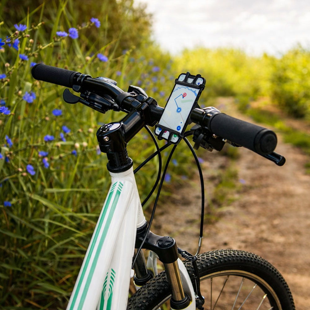 Suporte Smartphone Universal Bicicleta Flexible Preto