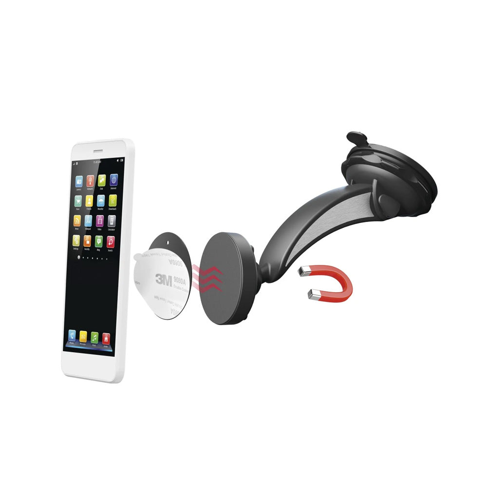 Suporte Smartphone Universal Carro com Ventosa Preto