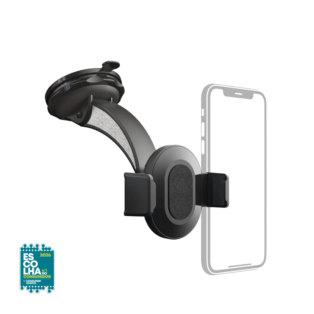 Suporte Smartphone Universal Carro com Ventosa Move Preto
