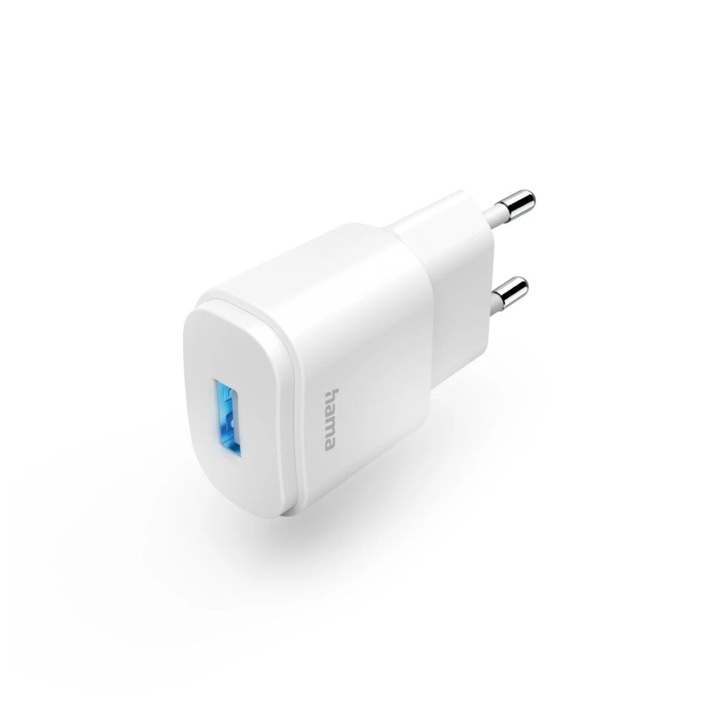 Carregador USB-A 6W Branco