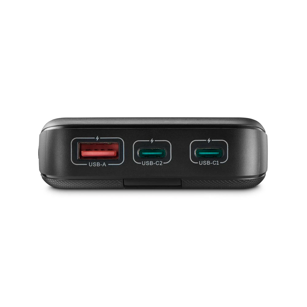 Powerbank 20000mAh USB-A 1 Porta + USB-C 2 Portas Cinza
