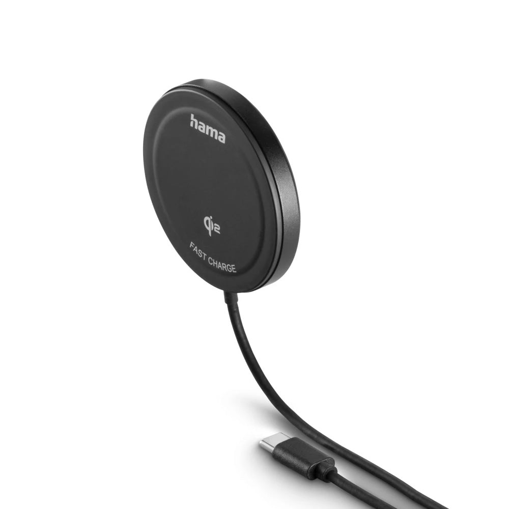 Carregador Wireless Qi2 15W Fast Charge Preto