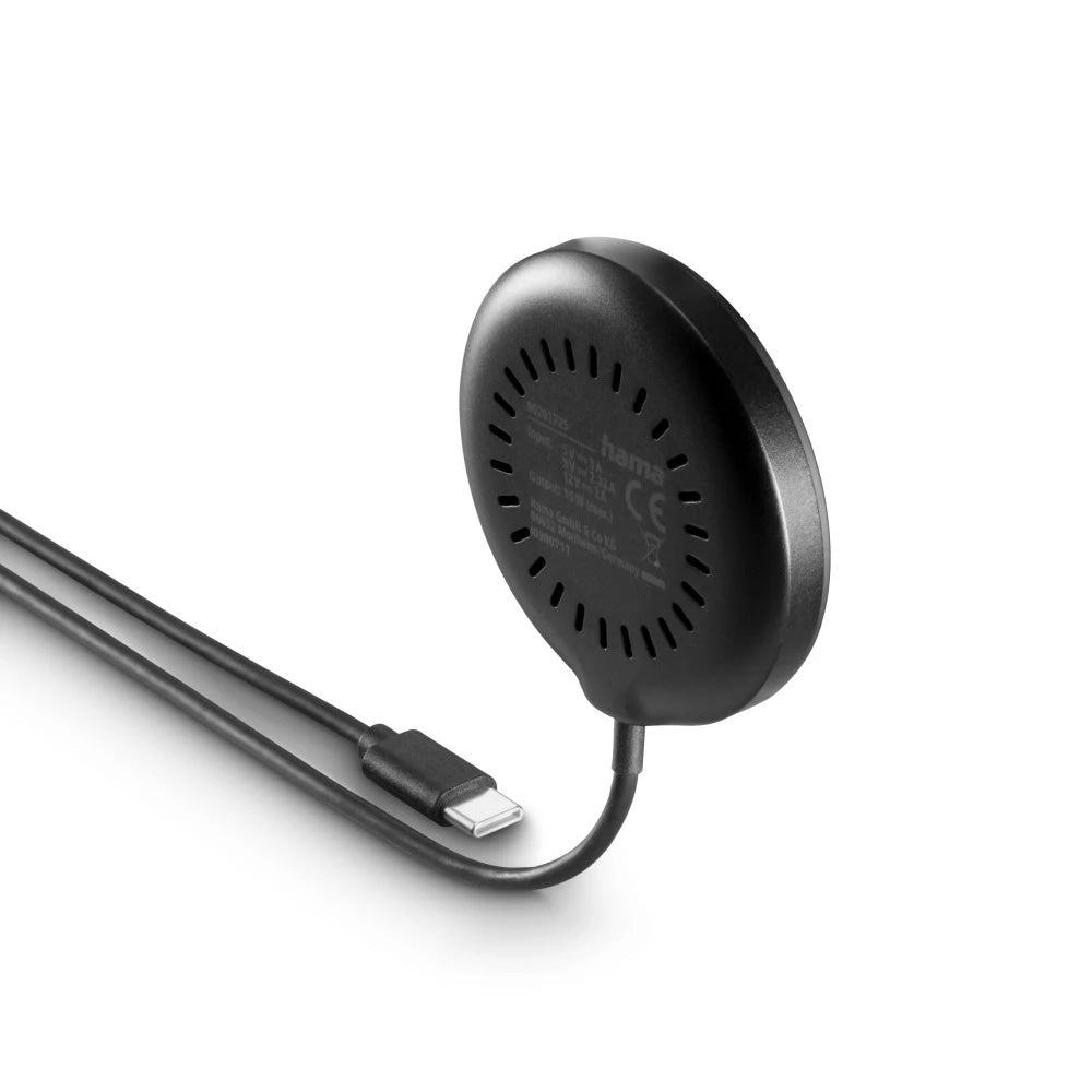 Carregador Wireless Qi2 15W Fast Charge Preto