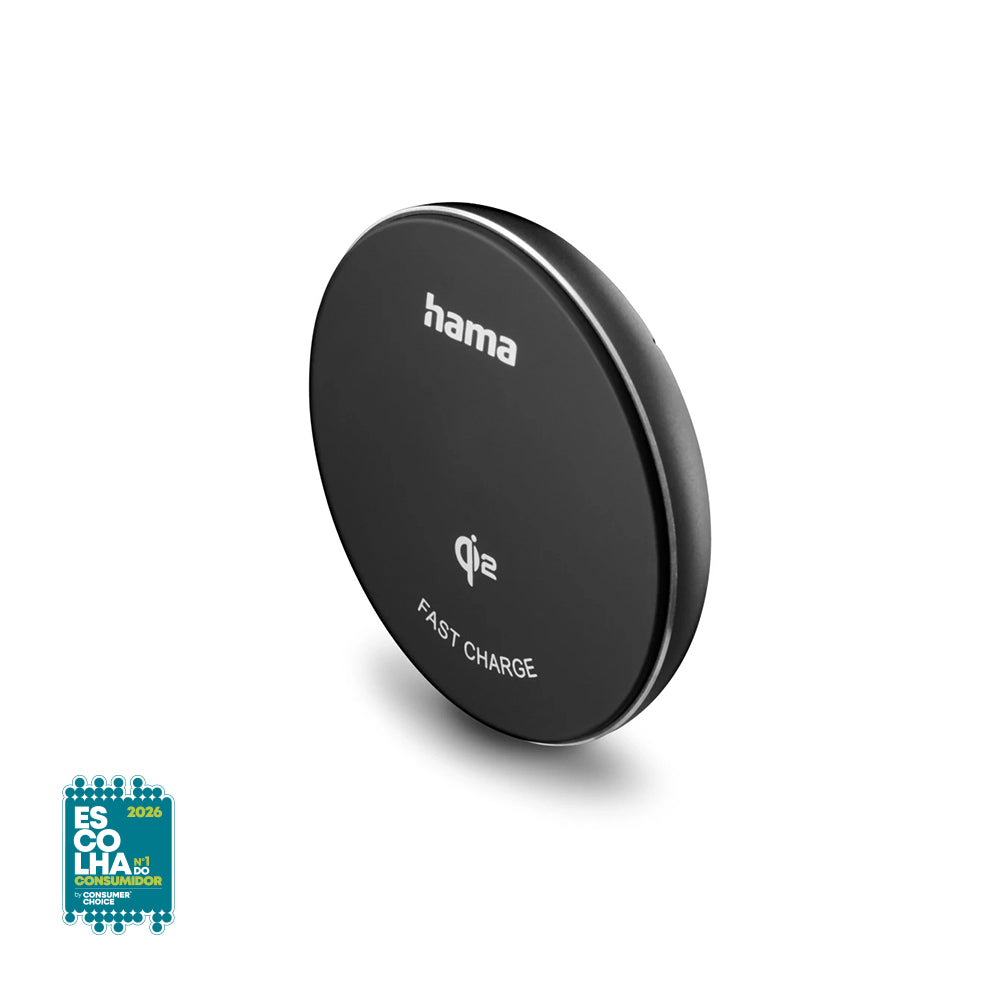Carregador Wireless Qi2 15W Fast Charge Preto