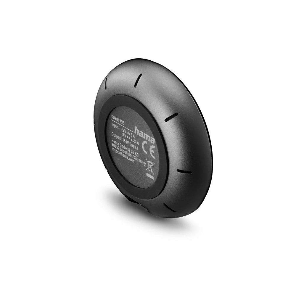 Carregador Wireless Qi2 15W Fast Charge Preto
