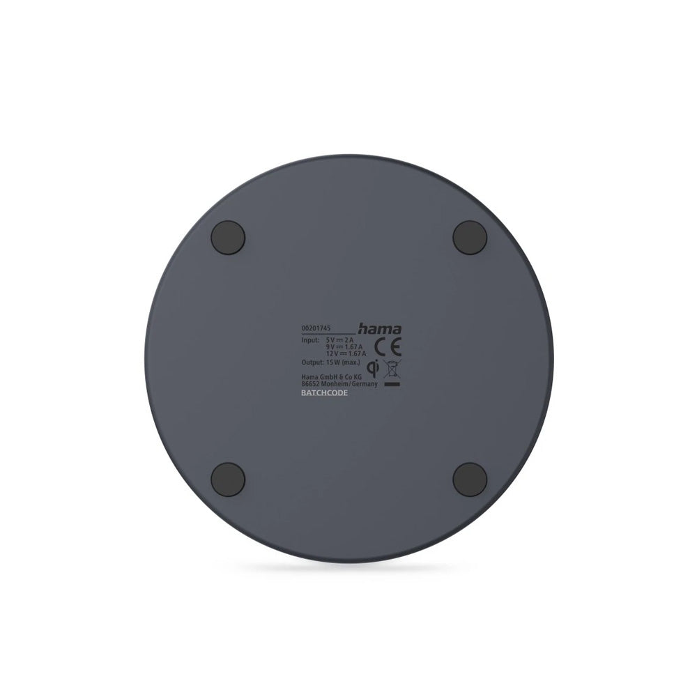 Carregador Wireless QI 15W Preto