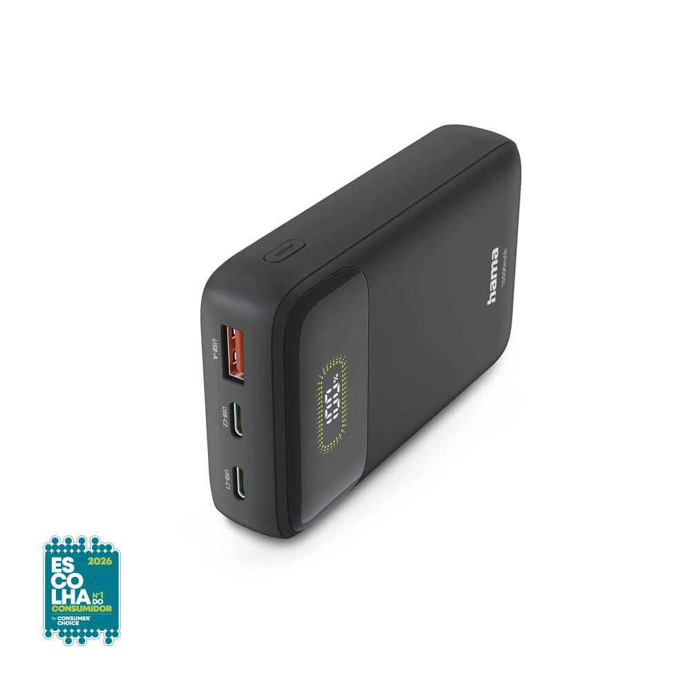 Powerbank 10000mAh PowerPack PD 10 W20 Cinza