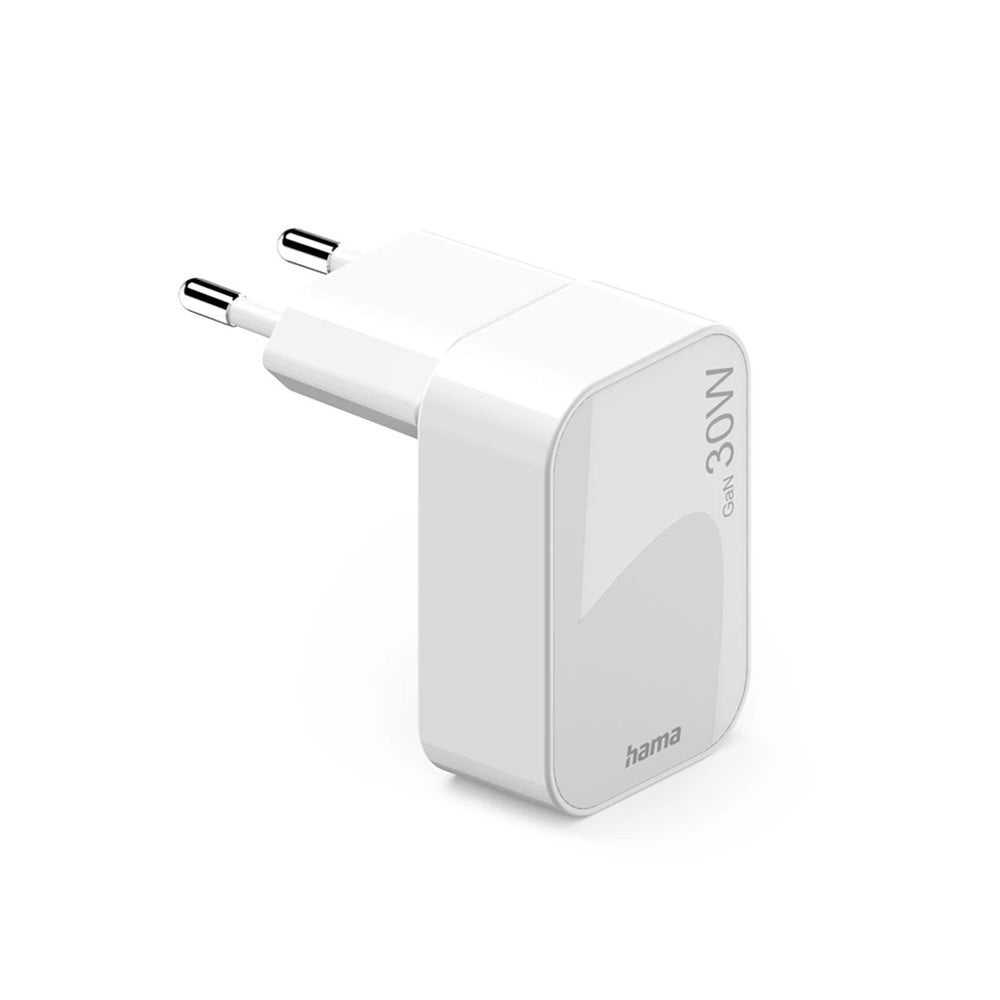 Carregador USB-C GaN 30W Mini-Charger Dobrável Branco