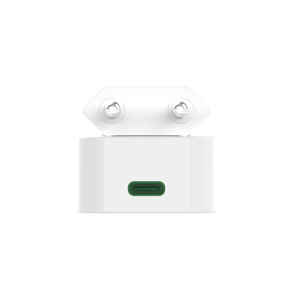 Carregador USB-C GaN 30W Mini-Charger Dobrável Branco