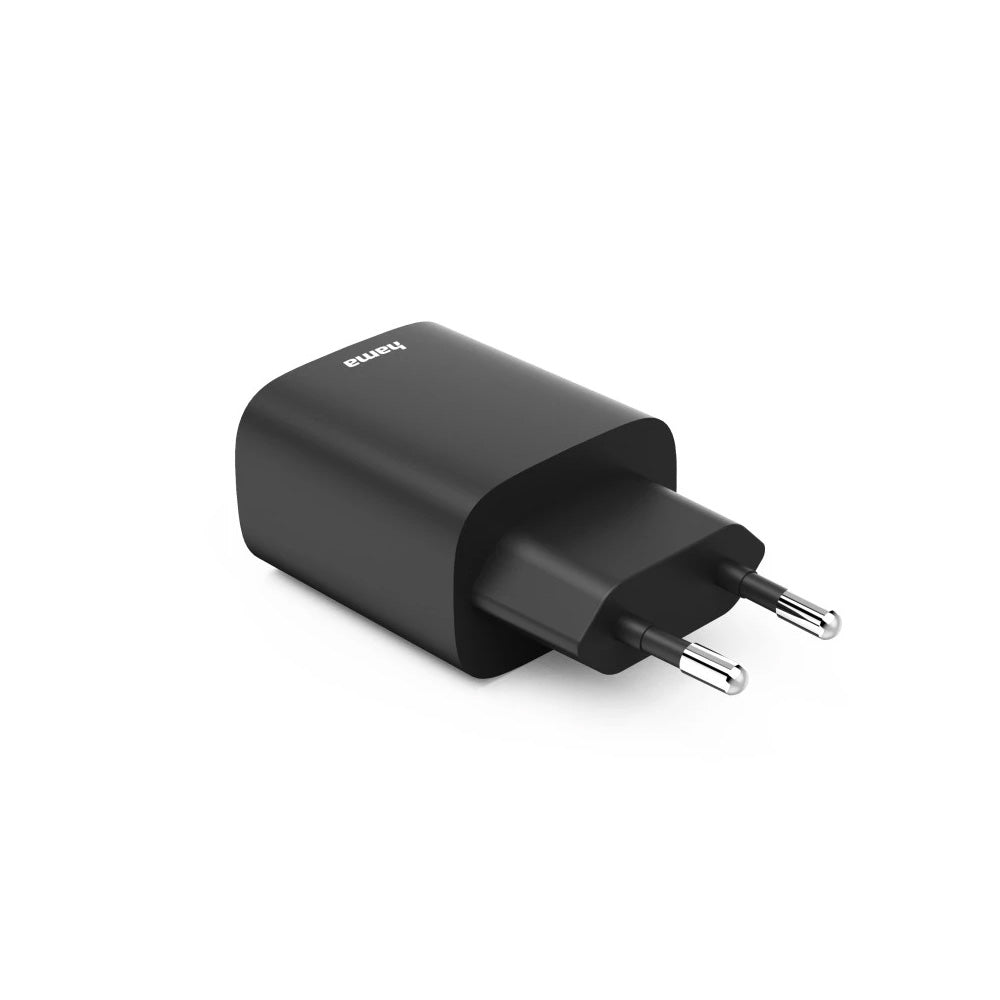 Carregador USB-C + USB-A PD 30W Preto