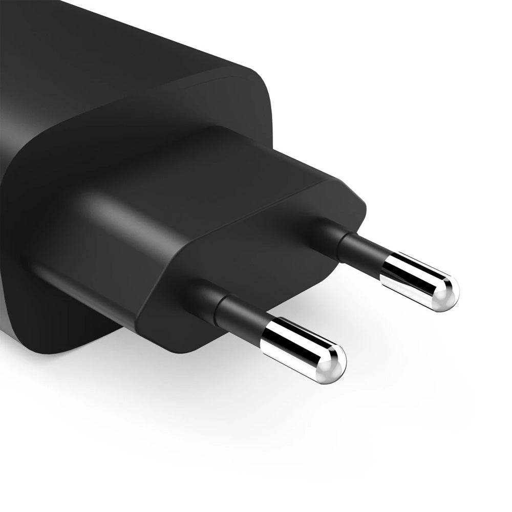 Carregador USB-C + USB-A PD 30W Preto