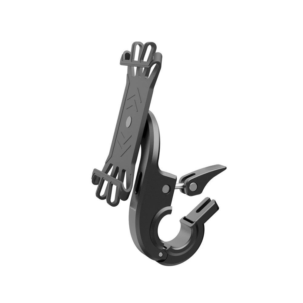 Suporte Smartphone Universal Bicicleta Giratório Preto