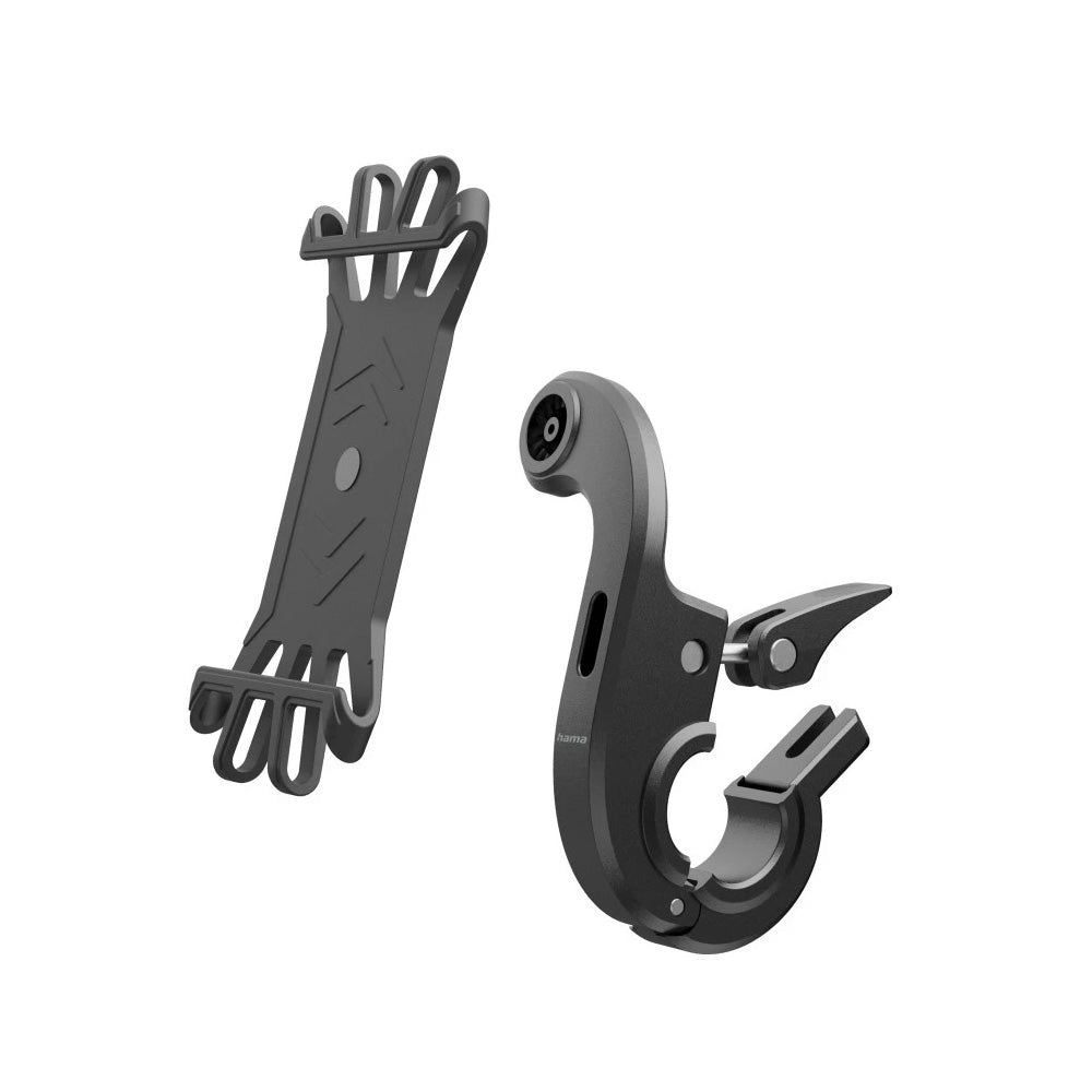 Suporte Smartphone Universal Bicicleta Giratório Preto
