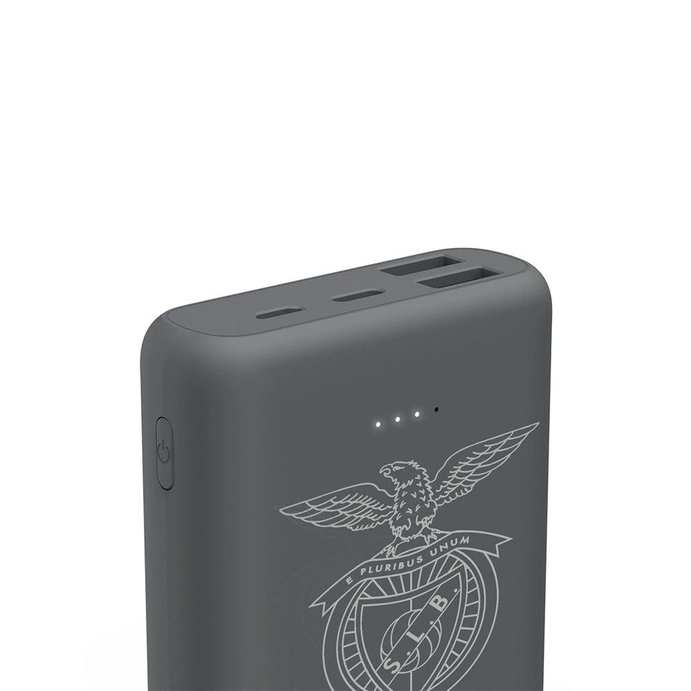 Powerbank 10000mAh PowerPack Supreme 10HD Benfica Cinza
