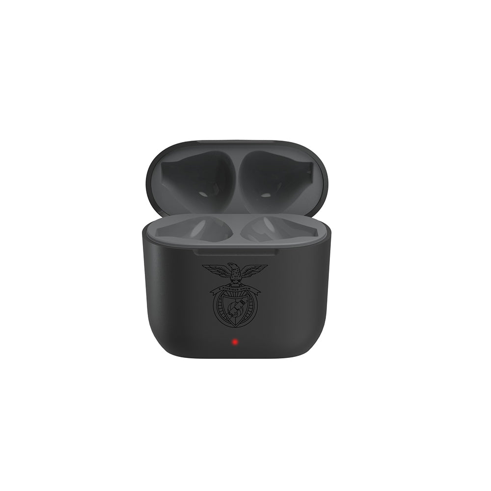 Auriculares Bluetooth Earbuds Freedom Light Benfica Preto