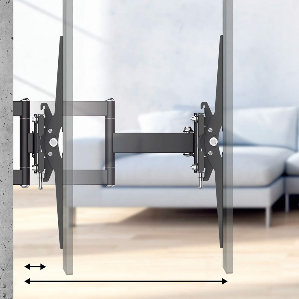 Suporte Parede TV 32-84 Pol Máx 50Kg Preto