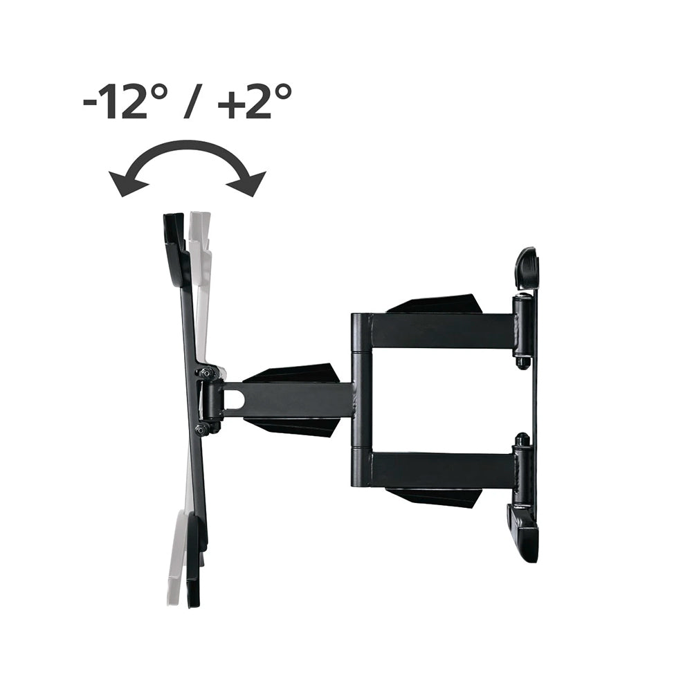 Suporte Parede TV 37-75 Pol Máx 45Kg Preto