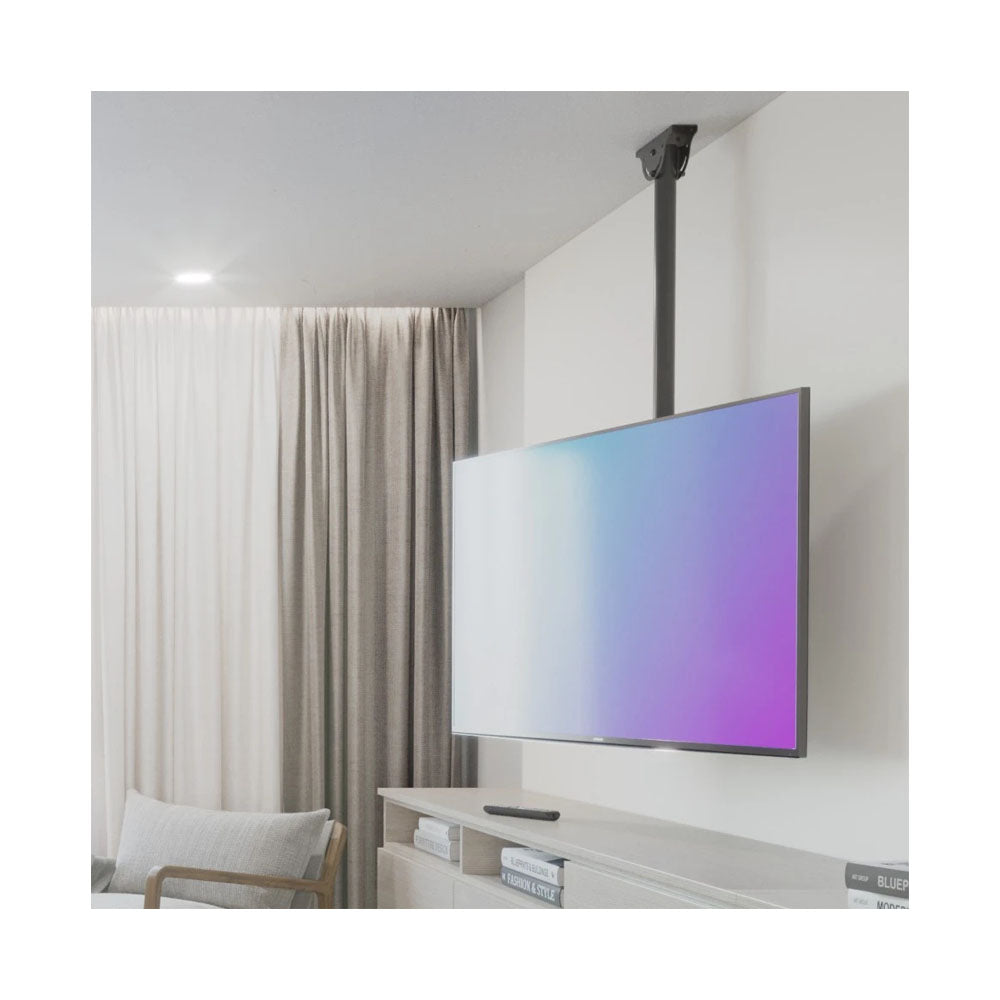 Suporte Teto TV 32-65 Pol VESA 400x400 Máx 50Kg Preto