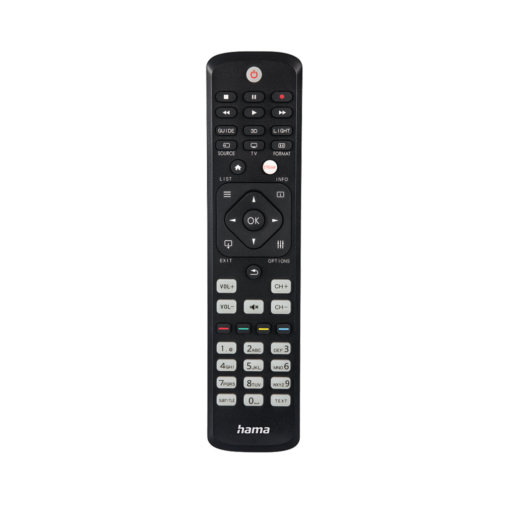 Comando 1:1 para Philips TV Preto