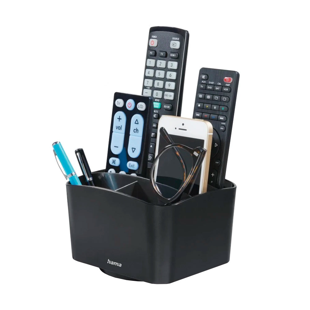 Suporte Rotativo Universal para Comandos Preto