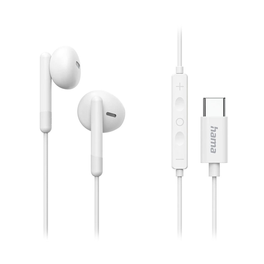 Auriculares USB-C Classy Branco