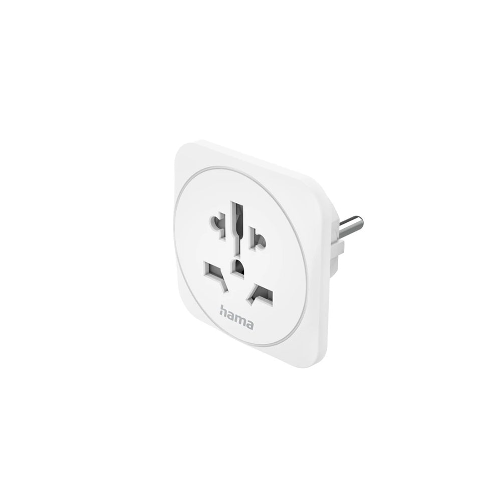 Adaptador Corrente Universal Viagem Branco