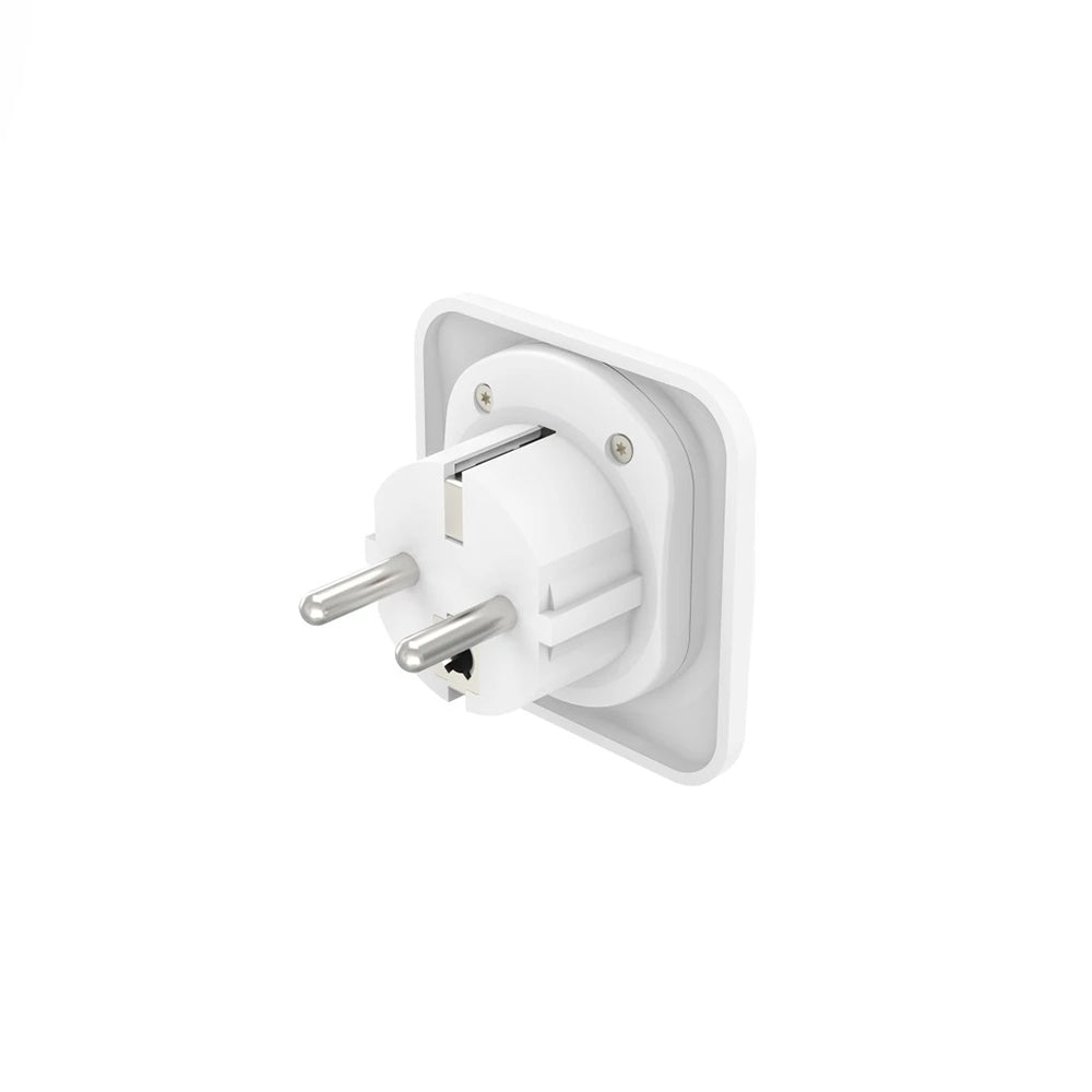 Adaptador Corrente Universal Viagem Branco