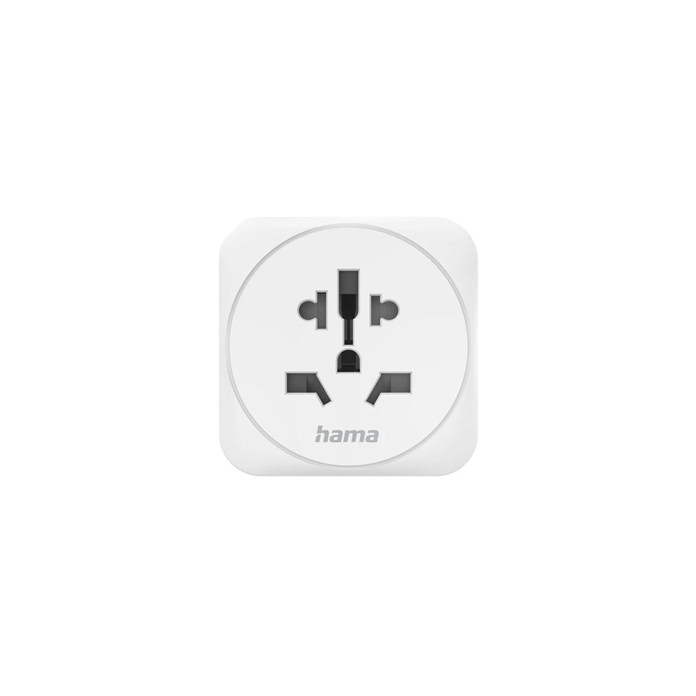 Adaptador Corrente Universal Viagem Branco