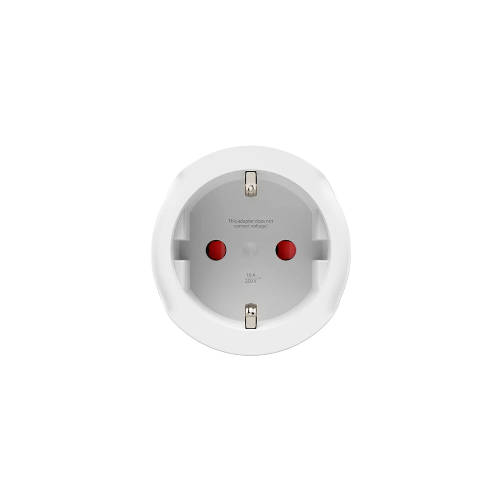 Adaptador Corrente Viagem Type-G Branco