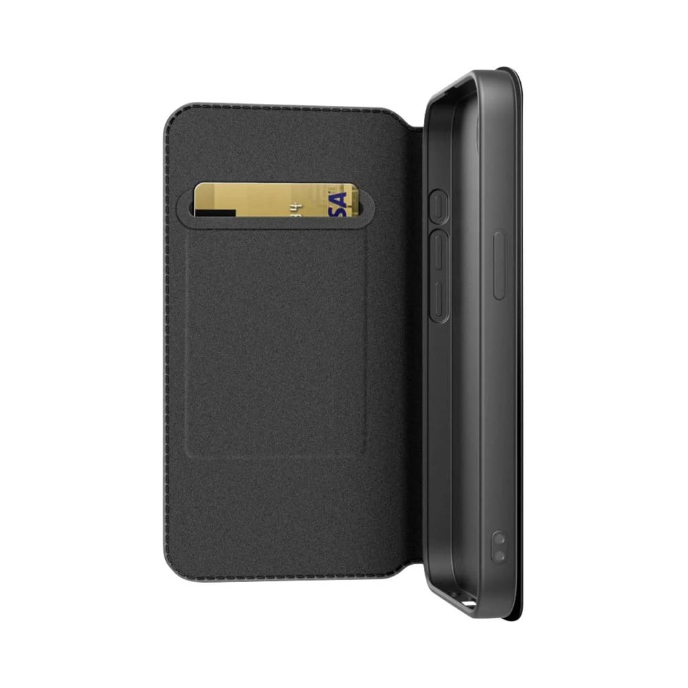 Capa p/ Iphone 16e/17e Booklet Slim Folio Preto