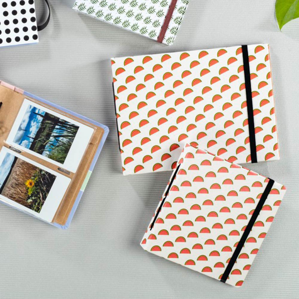 Álbum Fotos 11,7x12,7cm 28 Folhas p/ Instax Melons