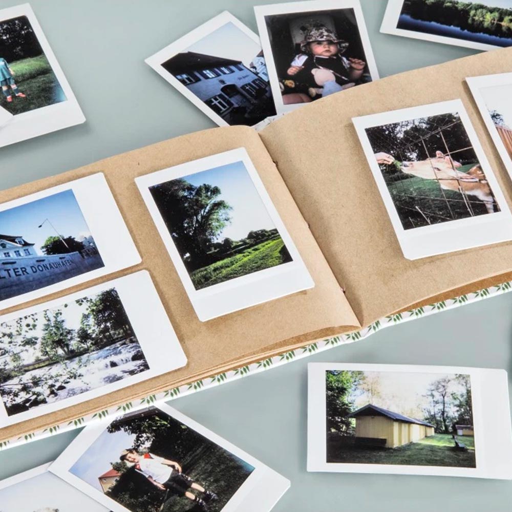 Álbum Fotos 18x13cm 20 Folhas p/ Instax Fern