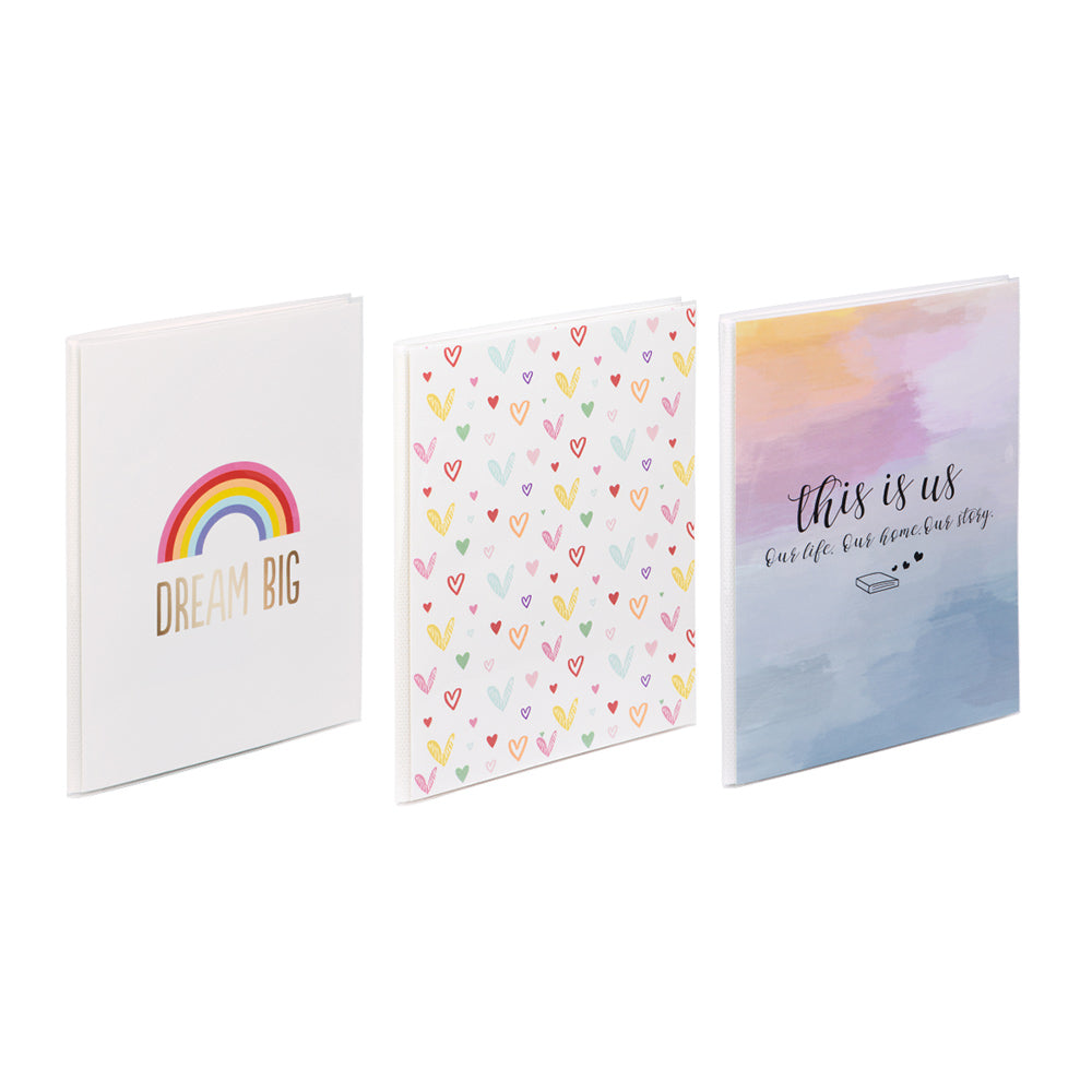 Álbum Fotos 12,5x16,5cm 24 Folhas SoftCover Shine Sortido